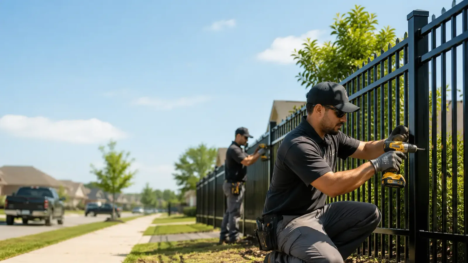 Metal Fence Installation in Naugatuck, CT